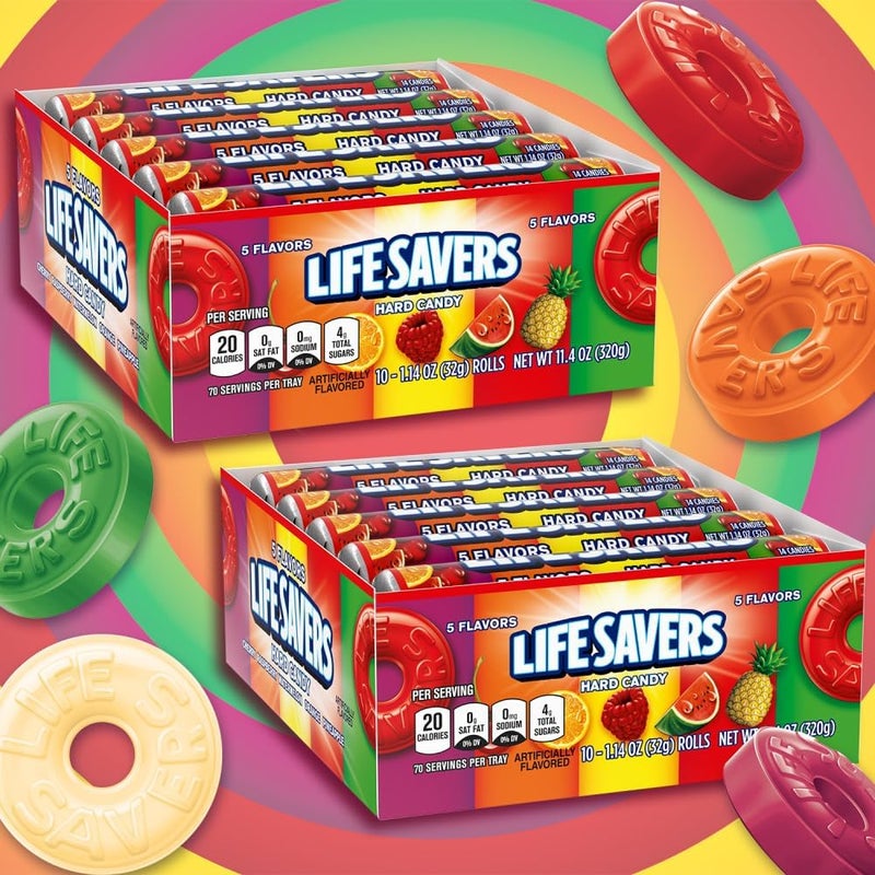 Life Savers 5 Flavour Hard Candy Rolls - Image 3
